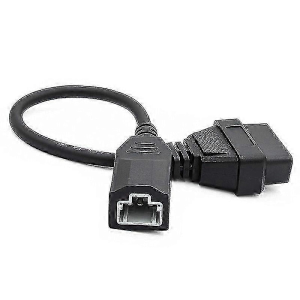OBD2-kabel kompatibel med Honda 3-Pin OBD1 Adapter OBD2 OBDII kompatibel med Honda 3-Pin till 16-Pin