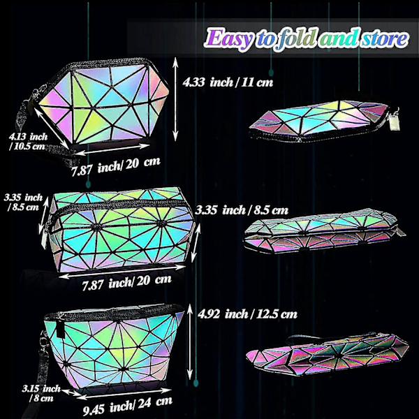Sminkväska - Luminous 3-delars set