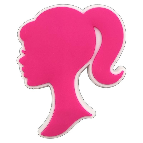 1kpl Barbie-nukkesarjan Croc-korut Suunnittelija tytöille Kengänkorut Croc-tarvikkeet Klassisille puukengät lapsille Lahja Hot Ale LAN29-19