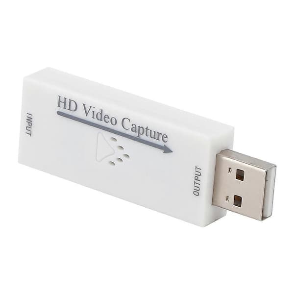 1080P Video Grabber HDMI til USB 2.0HDMI Support OBS Recorder med CD til Game Video Live Streaming