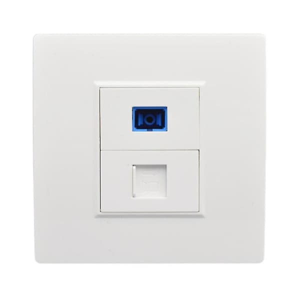 SC Fiberoptisk Interface, Vägguttag, RJ45 Nätverksjackpanel, Connecto1 Typ