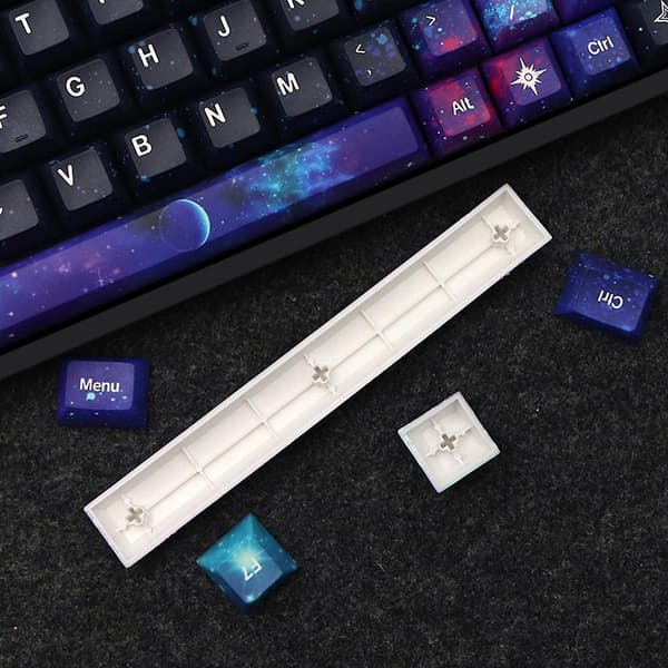 Anpassad 139 PBT Keycaps Set Termisk Sublimering PBT Keycaps Dye Sublimation