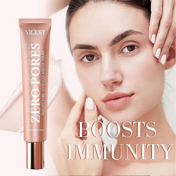 Primer Make Up Base Lysner Jevn Hudtone Illumierer Usynlige Porer