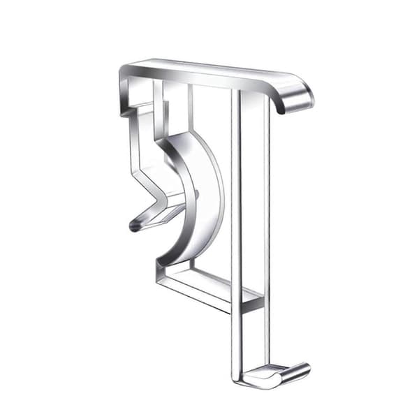 Valance Clips 2 Tommers Bueformede Vindusvalance Clips Plast Retainer Holder