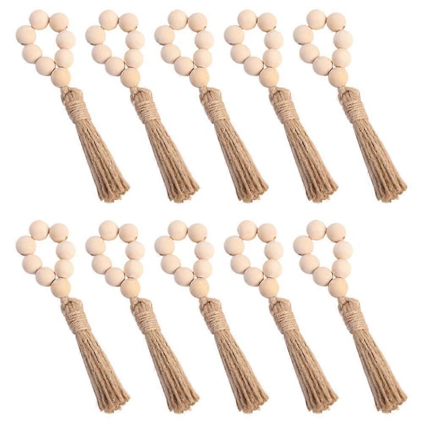 10 stk. Serviettringer Bursdag Serviett Holder Treperler Serviettring Spisebord Serviettringer