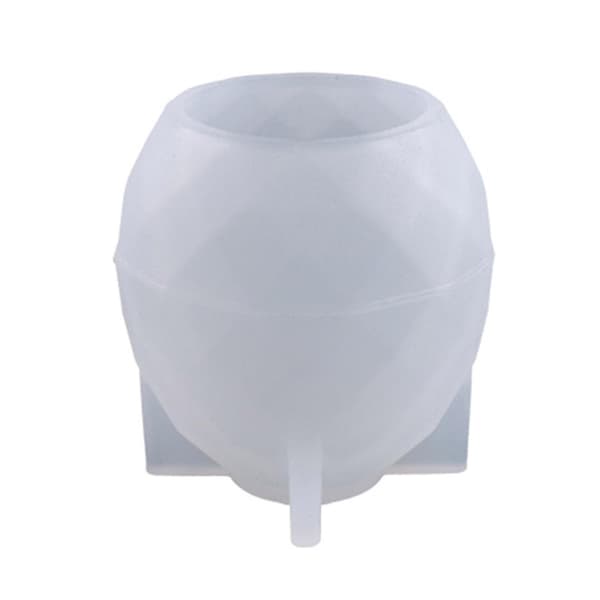 Resinforme Vinflaskeprop Krystal Epoxy Silikoneform Til Diy Støbning-fg