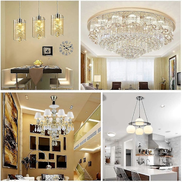 10-pakning 9w E14 LED-lyspære, kaldhvit 6000k, 60w tilsvarende glødepærer, Ac220-240v, 680lm, 360 graders strålevinkel, ikke-dimbar A