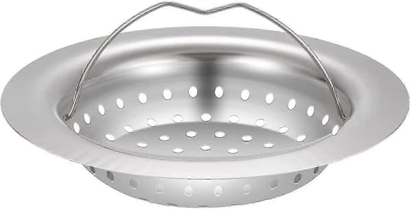Rostfria diskbänksfilter Tvådelat set (11 cm ytterdiameter) SZRH