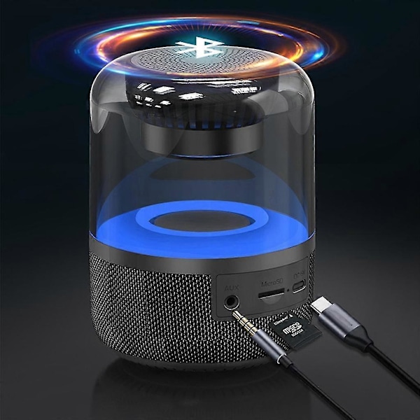 Bluetooth-kompatibel Högtalare Subwoofer SuperBass Ljudlåda Soundbox TF-kort
