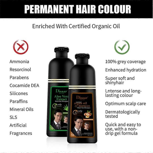 Voksen hårfarveshampoo kun 5 minutter hårfarve hårfarveshampoo økologisk