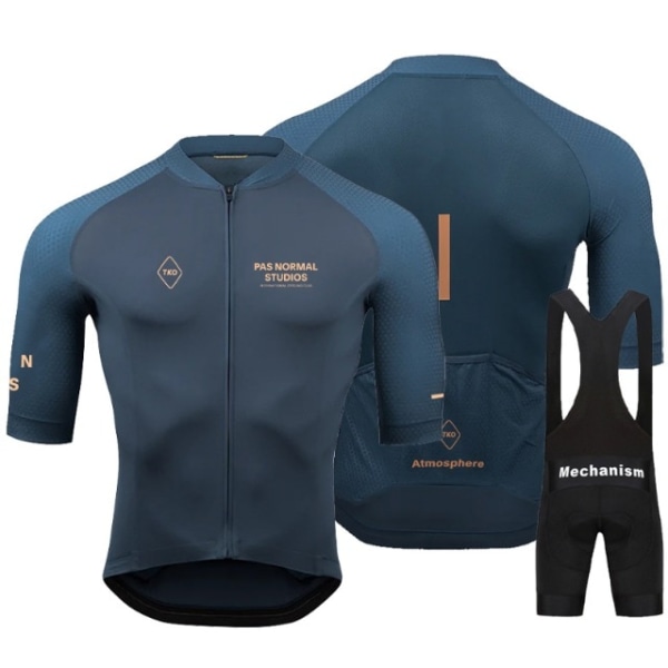 PNS Miesten Set Lyhythihainen Hengittävä MTB Bike Summer Black Pyöräilyvaatteet Maillot Ropa Ciclismo Uniform puku 1 4XL