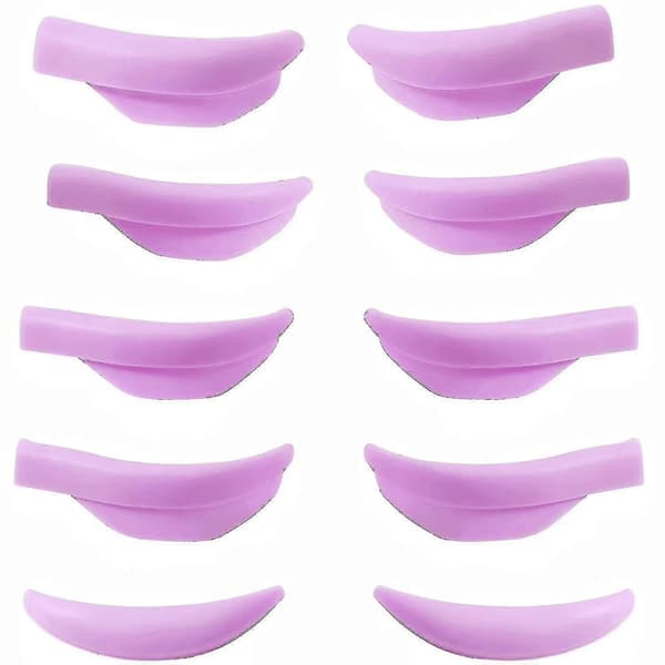 Vipperløft Pad Shield, Gør-det-selv Vippeløft Pads, Mega L Curl Perm Rod Roller Med 5
