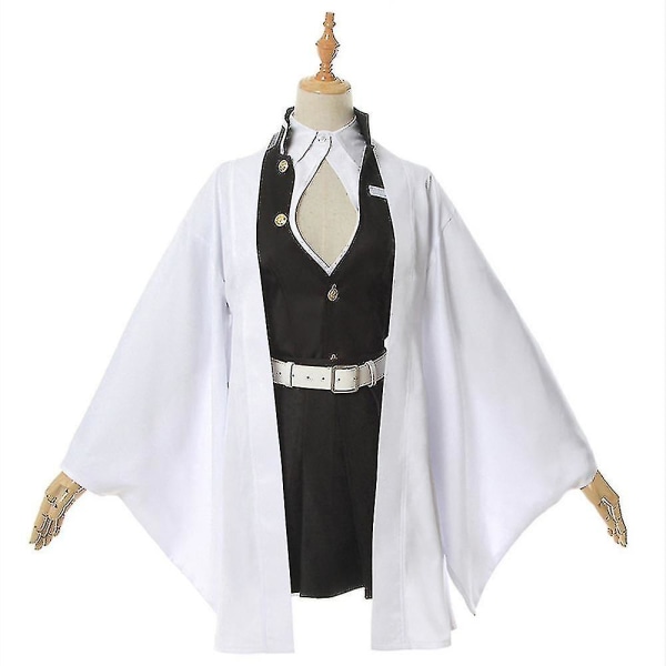 Nopea toimitus Anime Demon Slayer Kimetsu No Yaiba Kimono Kanroji Mitsuri -asu aikuisille lapsille With wig 150