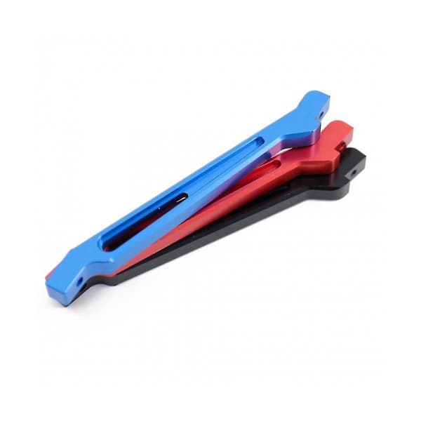 Til 1/8 Arrma Senton Kraton Aluminium Legering Front Styretøjs Trykplade Støtte, rød