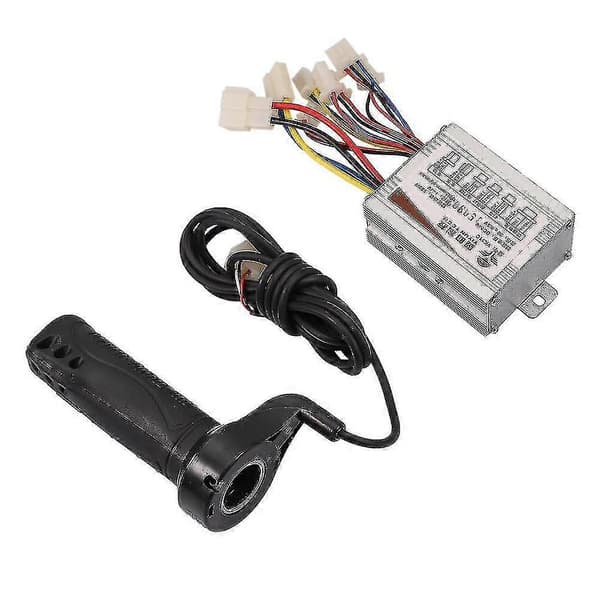 24v 500w DC El-cykel Motor Børstet Controller Box Med Børstet Controller Lang Linje Drej Styret