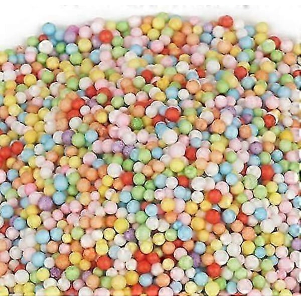 Tillverkad med polystyren för DIYArts hantverk 8000 st 2-4 mm Slumpmässig färg slumpmässig färg