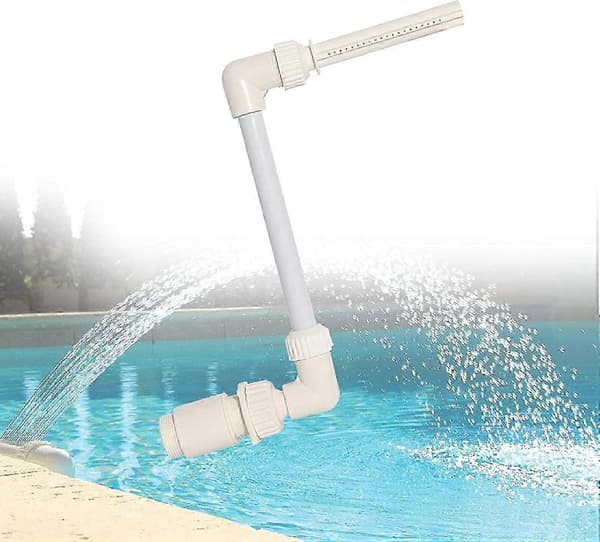 Vattenfall Pool Fontän, Vattenfall Fontän Stödfäste Utrustning, Pool Vattenfall Vattenpooler Dekoration