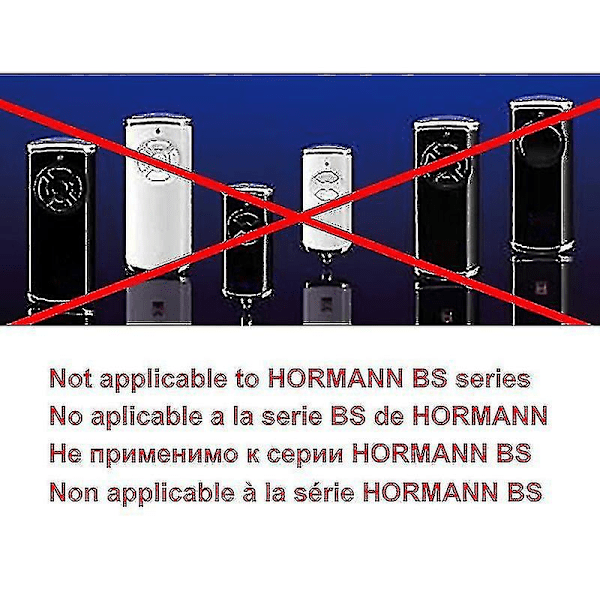Hormann 868 Hs2 Hs4 Hse4 Hsm4 Hsm2 Marantec autotallin oven avaajan digitaalinen 302 kaukosäätimen klooni malleille D384 D382 Handsender 868mhz 5v