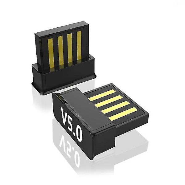 Mini Trådløs Bluetooth-kompatibel 5.0 Sender Adapter Dongle Til PC Laptop Computer Q