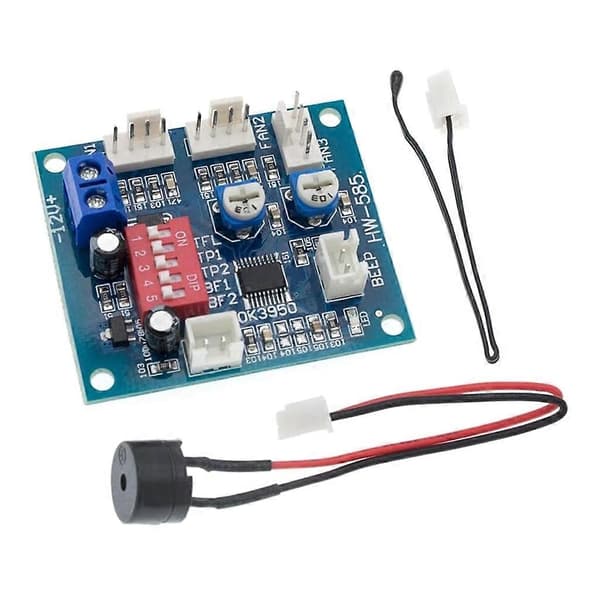 DC12V CPU-vifte Temperaturkontrollkort Erstatning CPU-viftehastighetskontrollere