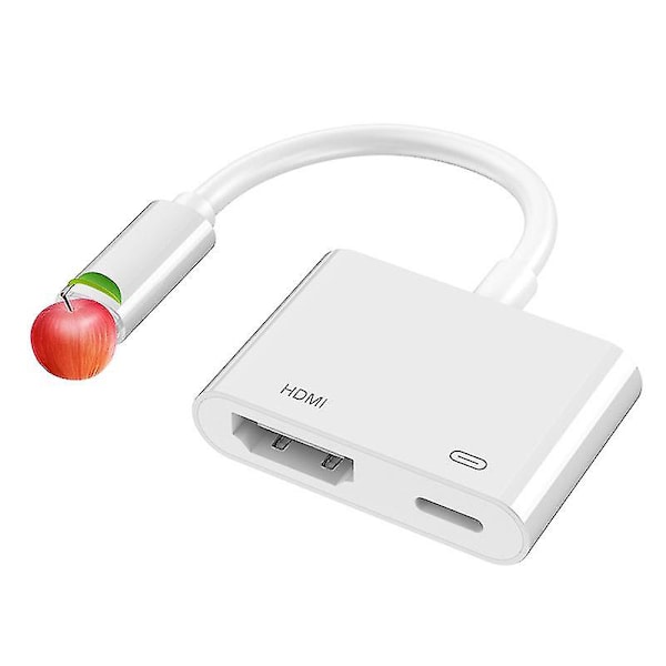 Lightning till HDMI Digital TV AV Adapter Kabel för Apple iPhone iPad 5 6 7 8 Plus X Betterlifefg