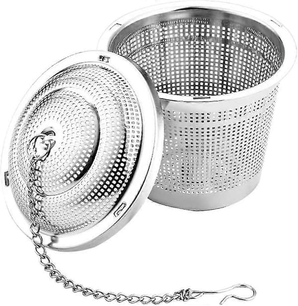 Tefilter Rostfritt Stål Teinfuser Tekulor Tesil Kryddsil Gåva A