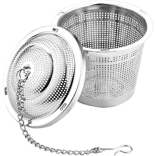 Tefilter Rustfritt Stål Teinfuser Tekuler Tesil Kryddersil Gave A