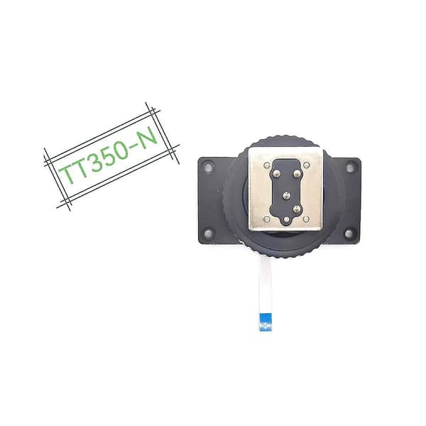 1 stk. Til Tt350-n Flash Opgradering Metal Version Hot Shoe Base Tilbehør
