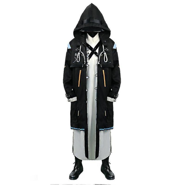 Arknights Doctor Cosplay Technology Sense -puku Komea yhtenäinen puku Halloween-asu Miesten Rhodes Island Korkea laatu S
