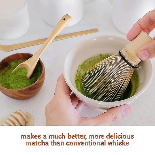 Bambus Matcha Visp For Skummende Og Deilig Te