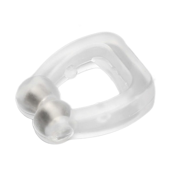 12 stk. Magnetisk næseklemme mod snorken i silikone til mænd og kvinder, ergonomisk blød snorken enhed til søvn