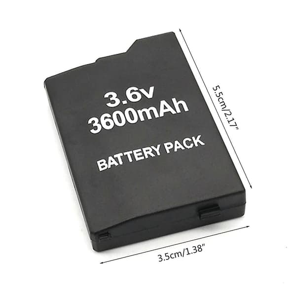 Bærbart Gamepad Batteri 3.6V 3600mah til PSP 2000 til PSP 3000