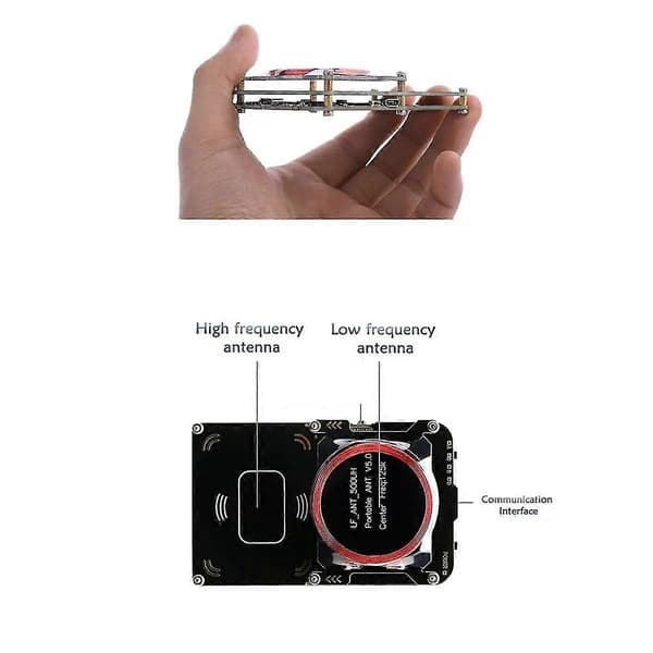 Proxmark3 512M RFID Kortleser IC/ID Nøkkel Skriver NFC 5.0 Smart Chip Kopimaskin Programmeringssett UID S50 D