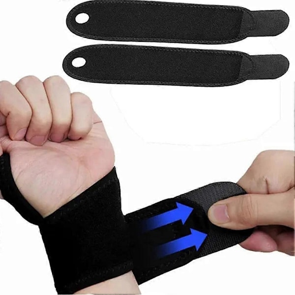 1 par håndledsbandage karpaltunnelsyndrom håndledsstøtte håndledsskinne håndbandage: