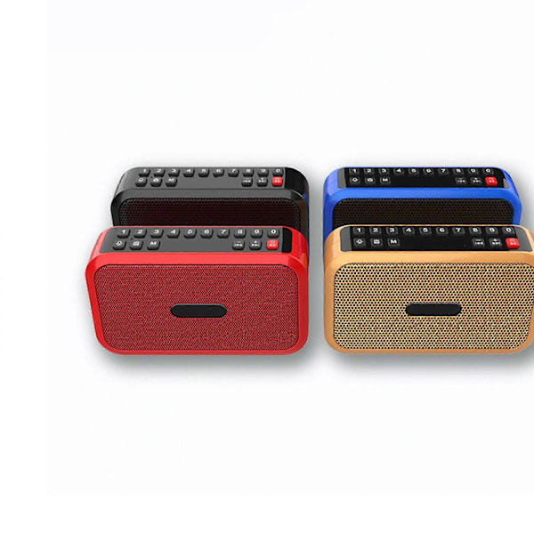Bluetooth5.0-yhteensopiva Mini TF -korttisoitin 3,5 mm:n audio kannettava radio