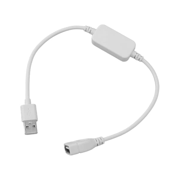 Bluetooth USB Dimmer IP44 Smart Enkelfarget Lyslistkontroller Dimmer Trådløs 433HZ Kontroller Dimmer Hvit