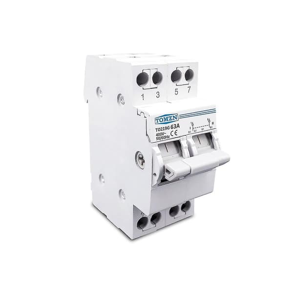 To219g 2p 63a Manuell Overførings Isoleringsbryter Interlock Strømbryter