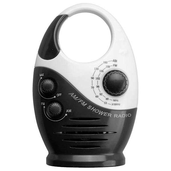 Am/fm Mini Suihkuradio Kylpyhuone Vedenpitävä Radio Ripustettava Musiikkiradio Sisäänrakennettu Kaiutin