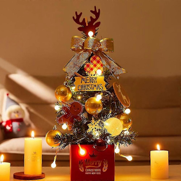 Julgran för skrivbord, Mini juldekorationsträd
