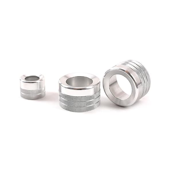Bil Luftkonditionering Volymbrytare Ring Rattkåpa Lyx För X5 E70 E71 2008-2013 (silver)