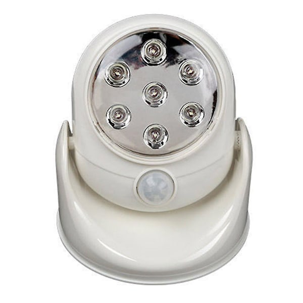 360 Graders Rotation LED Rörelsesensor Aktiverad Lampa Inomhus Utomhus Uteplats Lampa hy