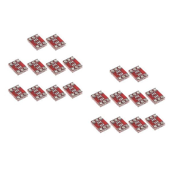 20 Stk. 6-benet SOT23 TIL DIP Adapter PCB Sokkel Eksperiment Konverteringskort