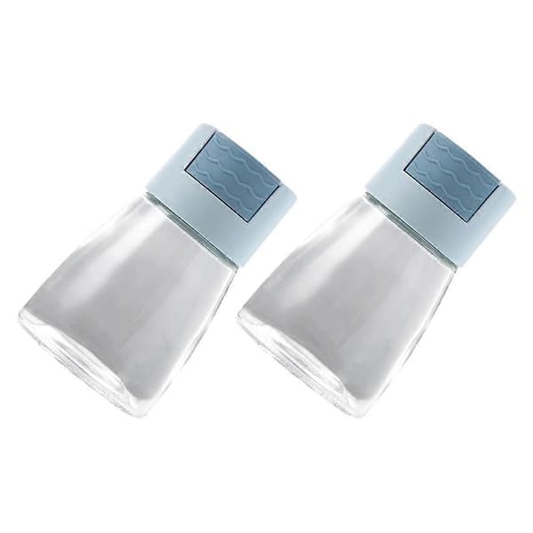 Krydderoppbevaring Mini Krydderflasker Enkel Design 2 stk