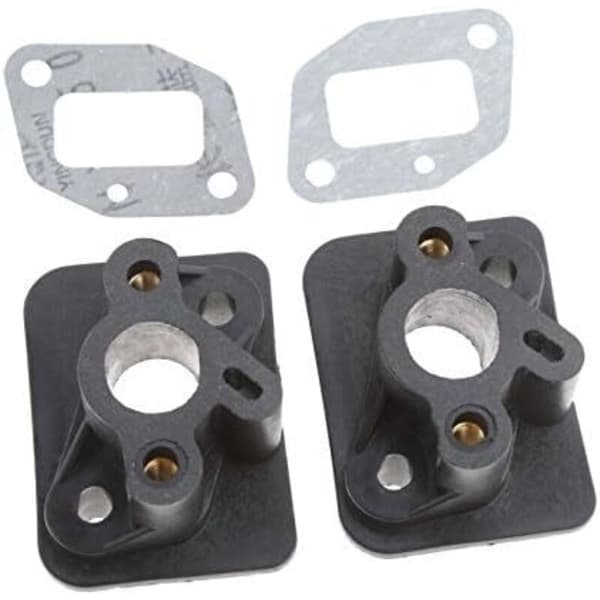 Innsugningsmanifold Reservedeler Reparasjonssett for forgasser, gresstrimmer med pakning, 2 stk.