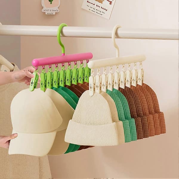 Innendørs klesvask, solid, plassbesparende for garderobeskap Cream 1PCS