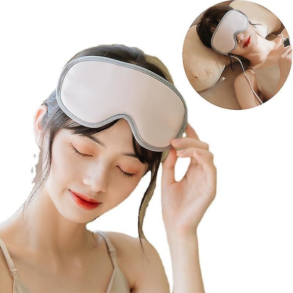 Tflycq Massage ögonmask Eye Massager Creative Compact Uppvärmd ögonmask hjälper sömn ögonmask grön