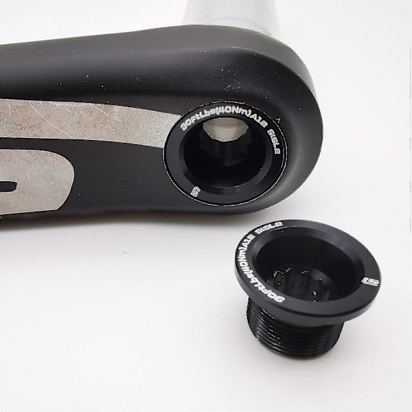 Til Hollowgram Sisl2 Kranksæt Bolt Kit - Sort - Kp251/ (sammenfiltring)