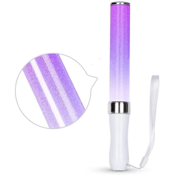 LED Glow Stick Party Blinkende Lys, 15 Fargeskiftende 2 Lysmoduser Y