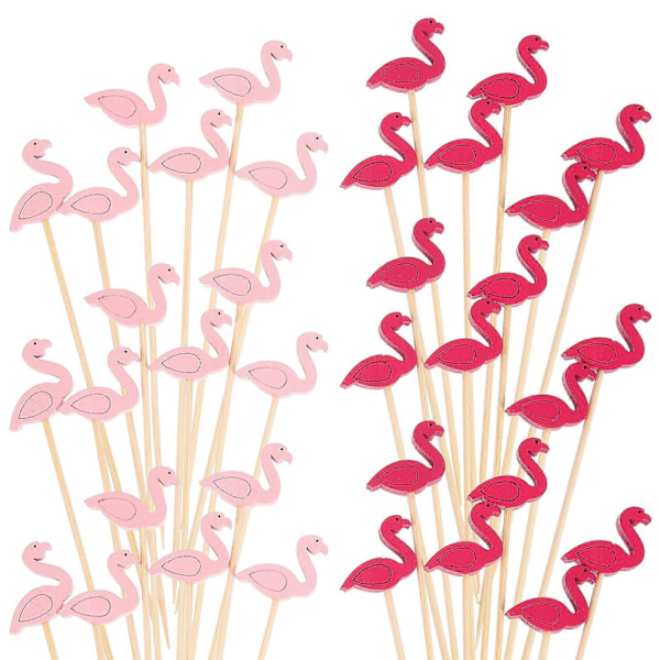 Fruktplock Tandpetare Grillspett Frukt Bambu Plock Party Födelsedagar Bröllop Fester Elegant Design 13,5x2,5cm Gaffelfrukter 100st