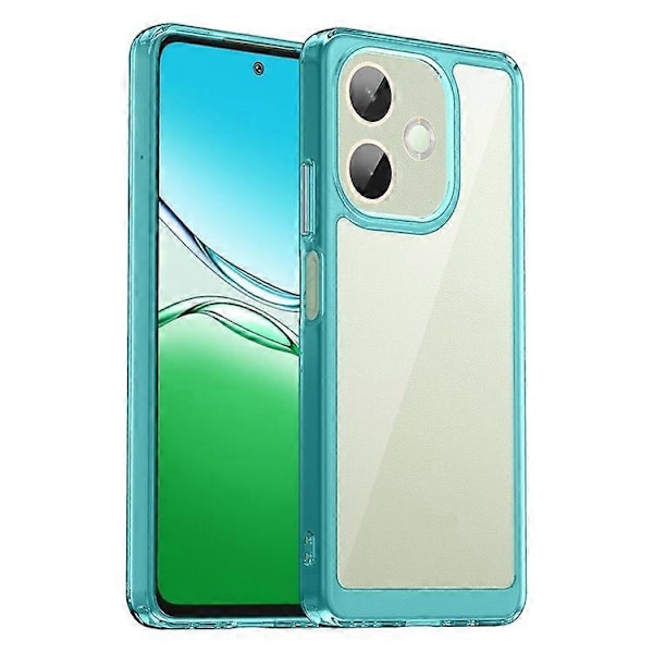 Kompatibel med Oppo A5 Pro 4G (Global) / 5G (Global) / A5 Energy 5G (Kina) Cover TPU + Akryl Beskyttende Gennemsigtigt Telefoncover Transparent